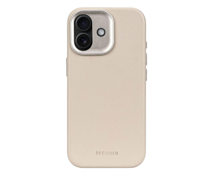 Etui / obudowa na smartfona Decoded Leather Backcover, iPhone 17, Solid clay